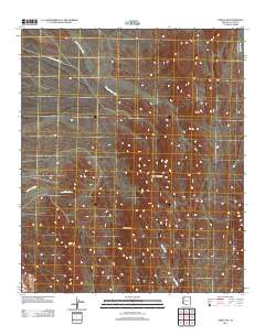 Cibola SE 2011 topographic map thumbnail