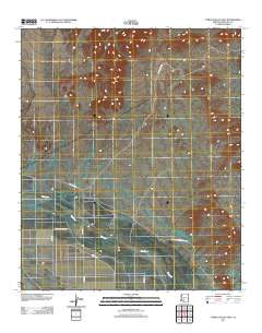 Citrus Valley East 2011 topographic map thumbnail