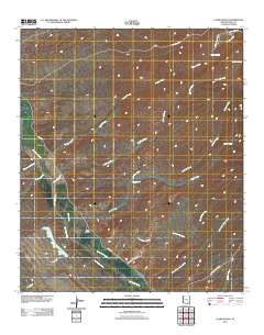 Clark Ranch 2011 topographic map thumbnail