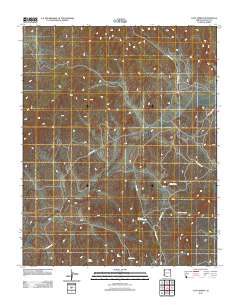 Coat Spring 2011 topographic map thumbnail