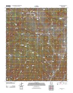 Cone Butte 2011 topographic map thumbnail