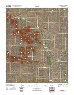 Congress SW 2011 topographic map thumbnail