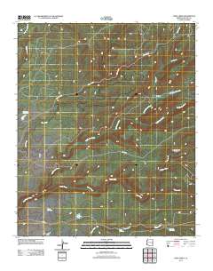 Corn Creek 2011 topographic map thumbnail