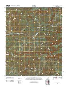 Corn Creek Plateau 2011 topographic map thumbnail