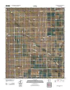 Cortez Peak NW 2011 topographic map thumbnail