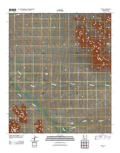 Cowlic 2011 topographic map thumbnail