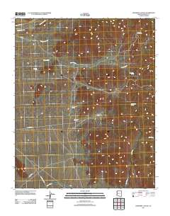 Creamery Canyon 2011 topographic map thumbnail