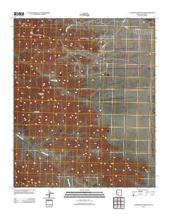 Cunningham Mountain 2011 topographic map thumbnail
