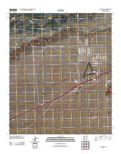 Dateland 2011 topographic map thumbnail