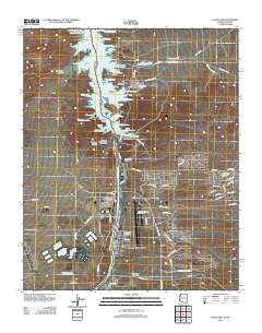 Davis Dam 2011 topographic map thumbnail