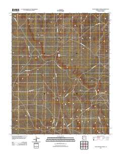 Dead Monkey Ridge 2011 topographic map thumbnail
