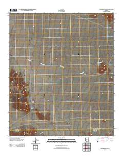 Deadman Gap 2011 topographic map thumbnail