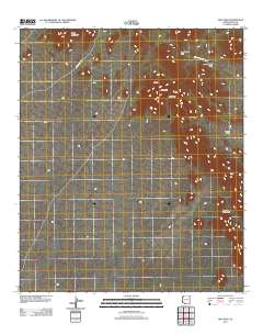 Diaz Peak 2011 topographic map thumbnail