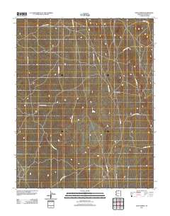 Dove Spring 2011 topographic map thumbnail