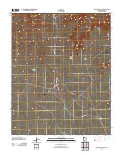 Driftwood Canyon 2011 topographic map thumbnail