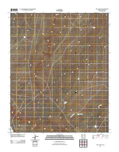 Dry Lake NE 2011 topographic map thumbnail