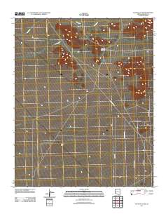 Dutch Flat NW 2011 topographic map thumbnail