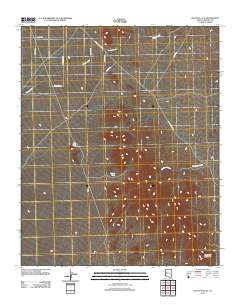 Dutch Flat SE 2011 topographic map thumbnail