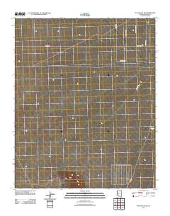 Dutch Flat SW 2011 topographic map thumbnail