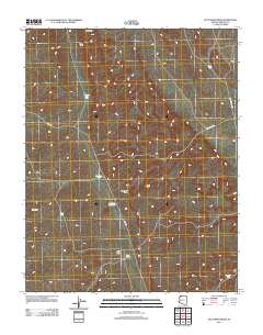 Dutchman Draw 2011 topographic map thumbnail