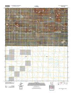 East of Douglas 2011 topographic map thumbnail