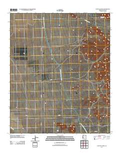 East of Utting 2011 topographic map thumbnail