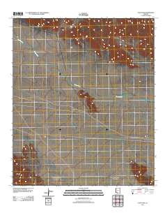 East Pass 2011 topographic map thumbnail