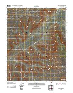 Echo Canyon 2011 topographic map thumbnail
