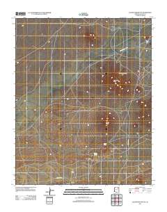 Egloffstein Butte 2011 topographic map thumbnail
