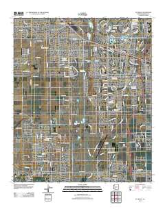 El Mirage 2011 topographic map thumbnail