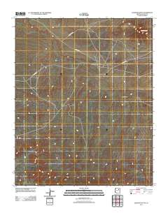 Elephant Butte 2011 topographic map thumbnail