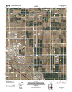 Eloy North 2011 topographic map thumbnail