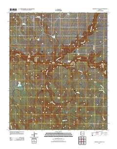 Elwood Canyon 2011 topographic map thumbnail