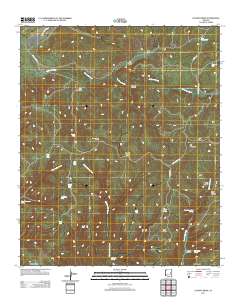 Faught Ridge 2011 topographic map thumbnail