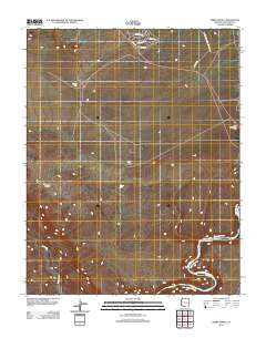 Ferry Swale 2011 topographic map thumbnail