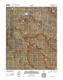 Fire Dance Mesa 2011 topographic map thumbnail