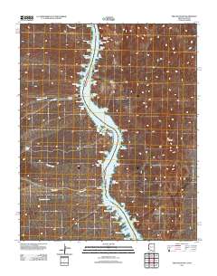 Fire Mountain 2011 topographic map thumbnail