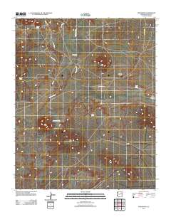 Five Buttes 2011 topographic map thumbnail
