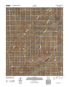 Flattop Hill 2011 topographic map thumbnail