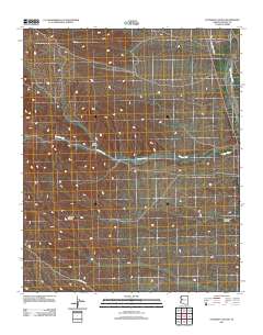 Gunsight Canyon 2011 topographic map thumbnail