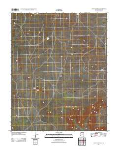 Hancock Knolls 2011 topographic map thumbnail