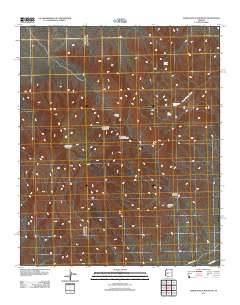 Harquahala Mountain 2011 topographic map thumbnail