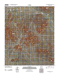 Harrisburg Valley 2011 topographic map thumbnail