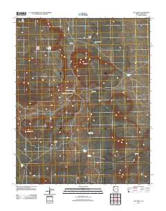 Hat Knoll 2011 topographic map thumbnail