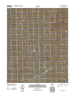 Higgins Tank 2011 topographic map thumbnail