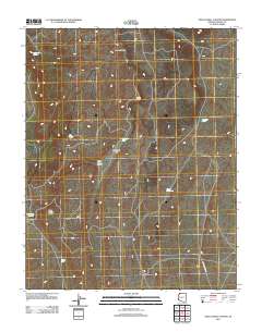 Hole-n-Wall Canyon 2011 topographic map thumbnail