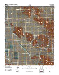 Hope 2011 topographic map thumbnail