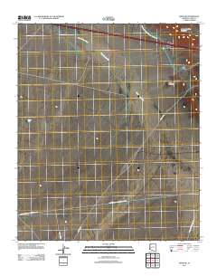 Hope SW 2011 topographic map thumbnail