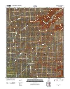 Horse Flat 2011 topographic map thumbnail