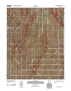 Horsethief Mesa 2011 topographic map thumbnail